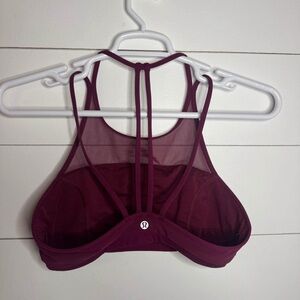 Lululemon Mesh Halter Sports Bra